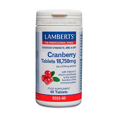 Arándano rojo 18.750mg 60tabl LAMBERTS