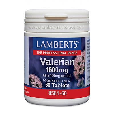 Valeriana 1600mg 60tabl LAMBERTS
