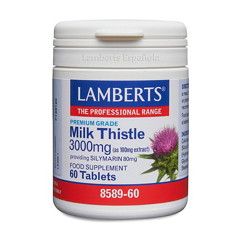 Cardo mariano 3.000mg 60tabl LAMBERTS