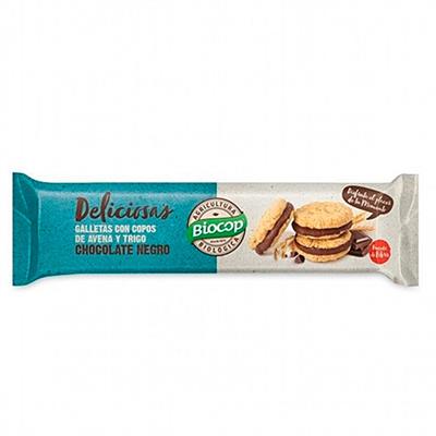 Galletas delicias rellenas de chocolate 150g BIOCOP
