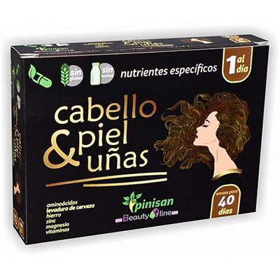 Cabello uñas y piel 40caps PINISAN