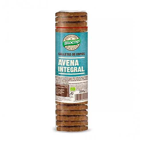Galletas de copos avena integral 250g BIOCOP