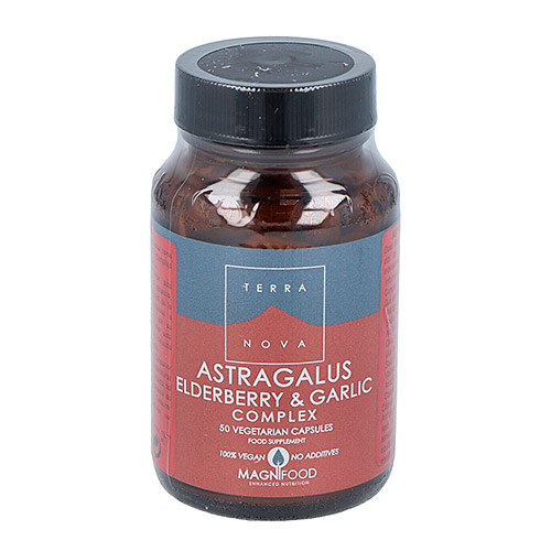 Astrágalo, saúco y ajo complex 50caps TERRANOVA