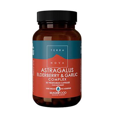 Astrágalo, saúco y ajo complex 100caps TERRANOVA