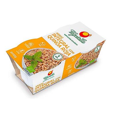 Arroz integral con quinoa roja BIO 2x125g VEGETALIA