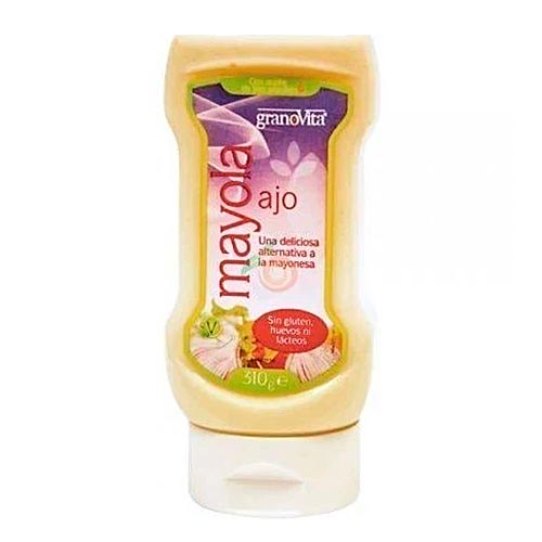 Mayonesa sin huevo mayola con ajo 310g GRANOVITA