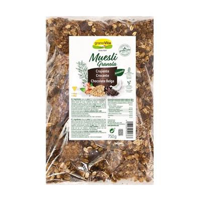 Muesli crujiente con chocolate 750g GRANOVITA