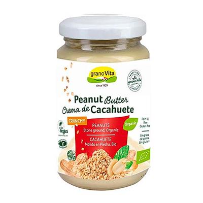 Crema de cacahuete crujiente BIO 350g GRANOVITA