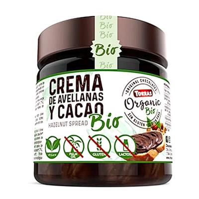 Crema de cacao con avellanas sin azúcar 200g TORRAS
