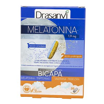 Melatonina bicapa retard 30comp DRASANVI
