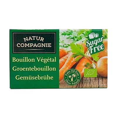 Caldo de verduras en pastillas sin azúcar BIO 84g NATUR COMPAGNIE