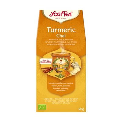 Infusión cúrcuma chai BIO 90g YOGI TEA