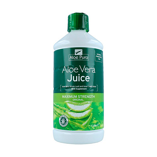Zumo de aloe vera potencia máxima 1L ALOE PURA