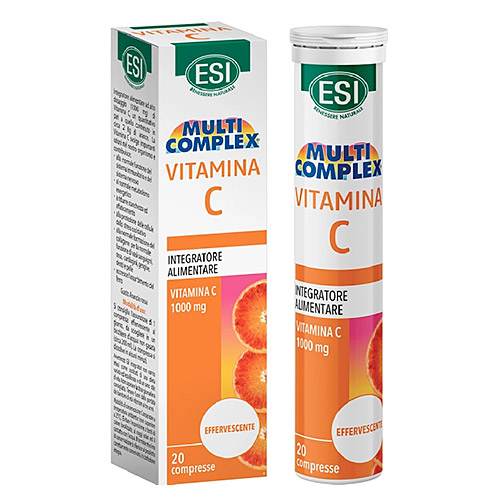 Vitamina C 1.000mg efervescente 20comp ESI