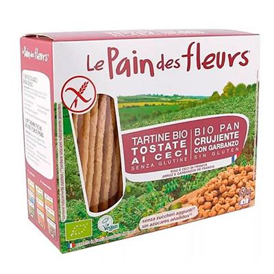Pan de flores con garbanzos sin gluten BIO 150g PAIN DE FLEURS