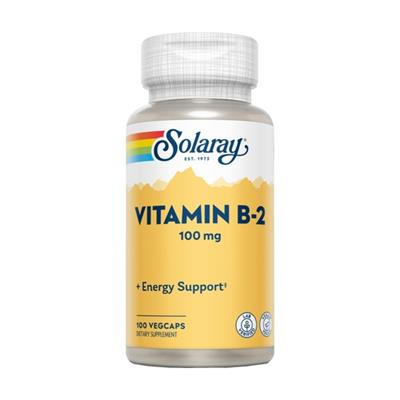 Vitamina B2 100mg 100caps SOLARAY