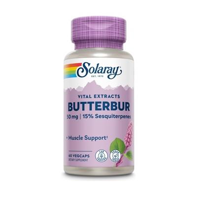 Butterbur(Petasita) 50mg 60caps SOLARAY