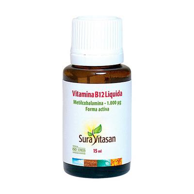 Vitamina B12 líquida 15ml SURA VITASAN