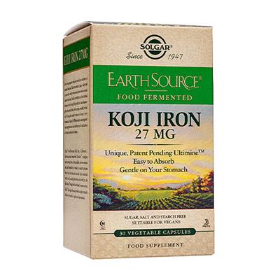 Earth source Koji Iron 30comp SOLGAR