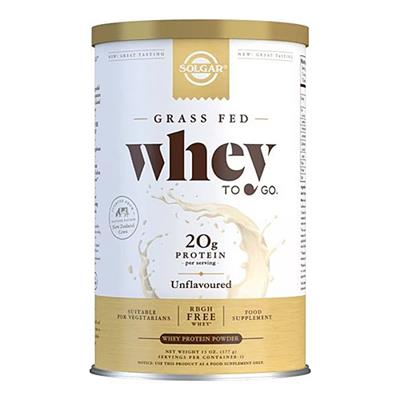 Whey to go proteina en polvo sin sabor 377g SOLGAR