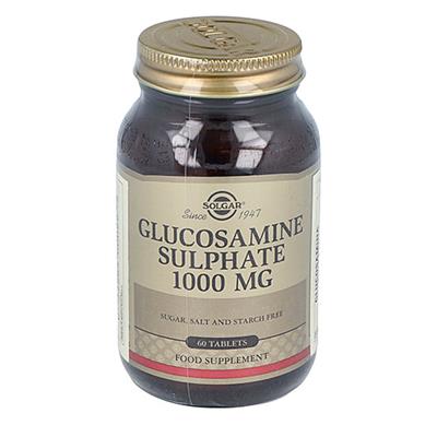 Sulfato Glucosamina 1000mg 60comp SOLGAR