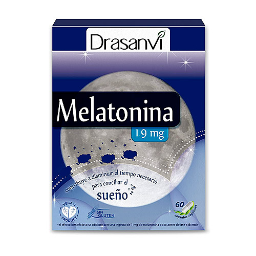 Melatonina 60caps 1,9mg DRASANVI