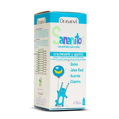 Sananitos crecimiento y apetito jarabe 150ml DRASANVI