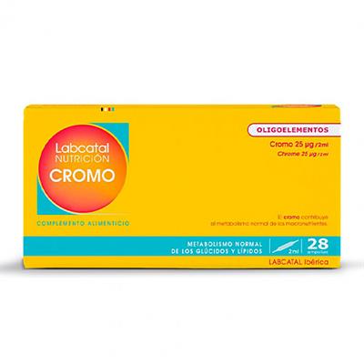 Cromo 22 28 ampollas LABCATAL