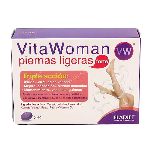 Vitawoman piernas ligeras 60comp ELADIET