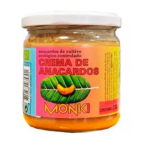 Crema de anacardos BIO 330g MONKI