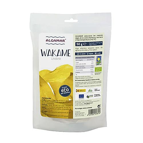 Wakame pequeña BIO 50g ALGAMAR