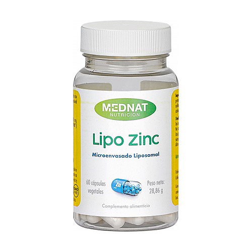 Lipo zinc 60caps MEDNAT