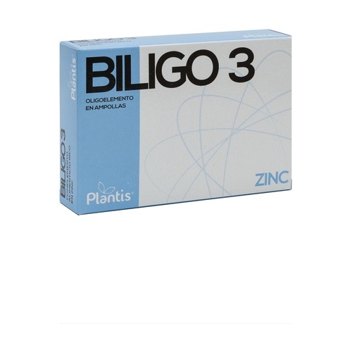 Biligo 3 zinc 20 ampollas ARTESANIA