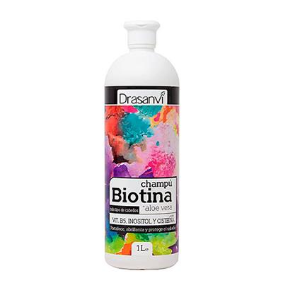 Champú biotina y aloe vera 1L DRASANVI