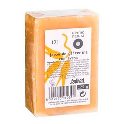 Jabón de glicerinacon germen de trigo 125g SANTIVERI