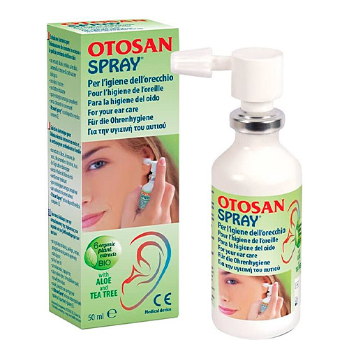 Spray para el oido con aloe vera OTOSAN