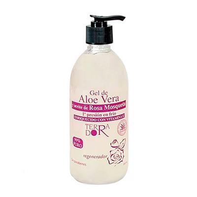 Gel aloe vera y Rosa Mosqueta 500ml DERBOS