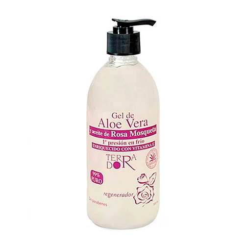 Gel aloe vera y Rosa Mosqueta 500ml DERBOS