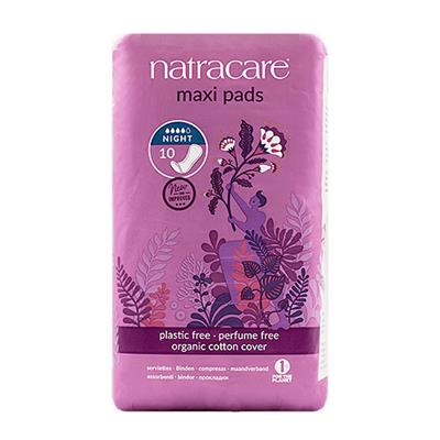 Compresas noche 10uds NATRACARE