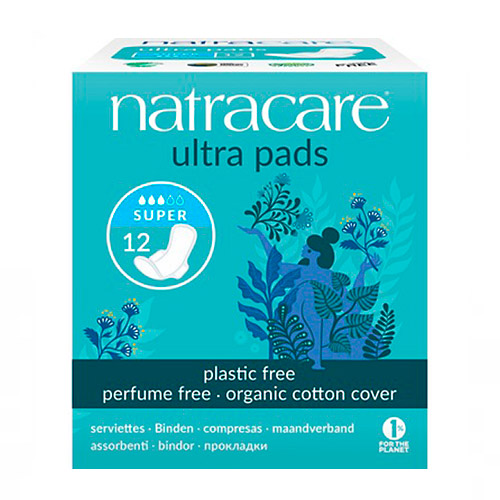 Compresas súper 12uds NATRACARE
