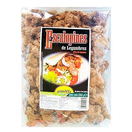 Escalopines de soja y legumbres texturizados 250g GRANOVITA