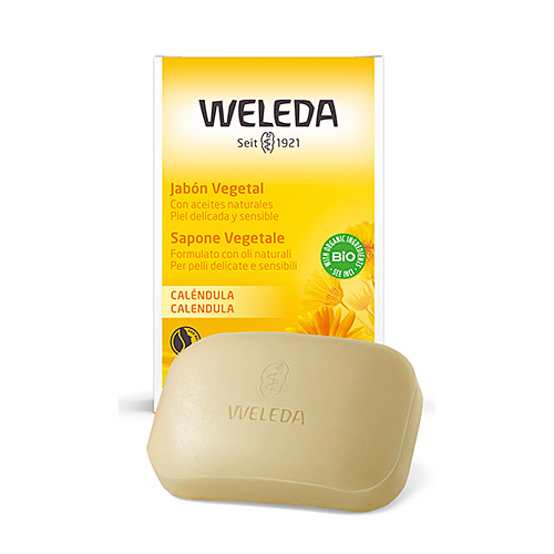 Jabón vegetal de caléndula 100g WELEDA