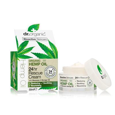 Crema rescate  24h de cáñamo 50ml DR.ORGANIC