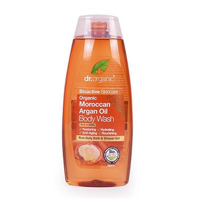 Gel de ducha de argán 250ml DR.ORGANIC