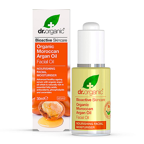 Aceite facial de aceite de Argán 30ml DR.ORGANIC