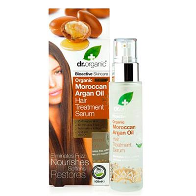 Sérum para tratamiento capilar de aceite de Argán 100ml DR.ORGANIC