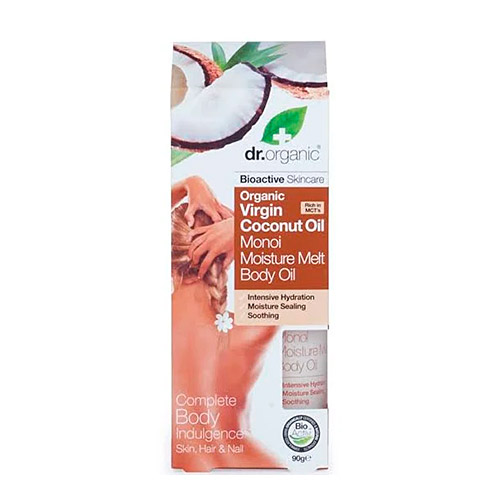 Aceite corporal de coco y Monoi 100ml DR.ORGANIC