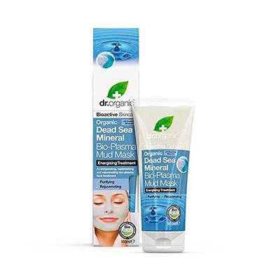 Mascarilla barro bio-plasma minerales mar muerto 100ml DR.ORGANIC