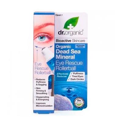 Contorno de ojos en roll-on minerales mar Muerto 15ml DR.ORGANIC