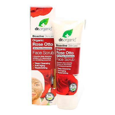 Exfoliante facial Rose Otto 125ml DR.ORGANIC